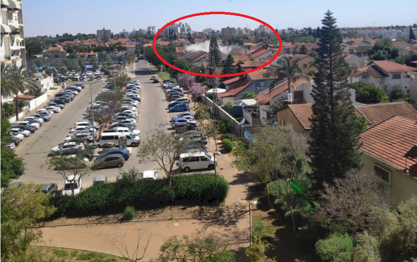 فيديو.. إصابة مستوطنة بعد سقوط صاروخ غرب القدس