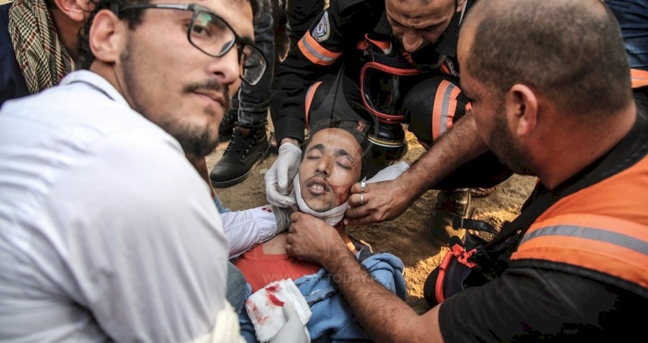 اصابة مزارع برصاص جيش الاحتلال شرق غزة