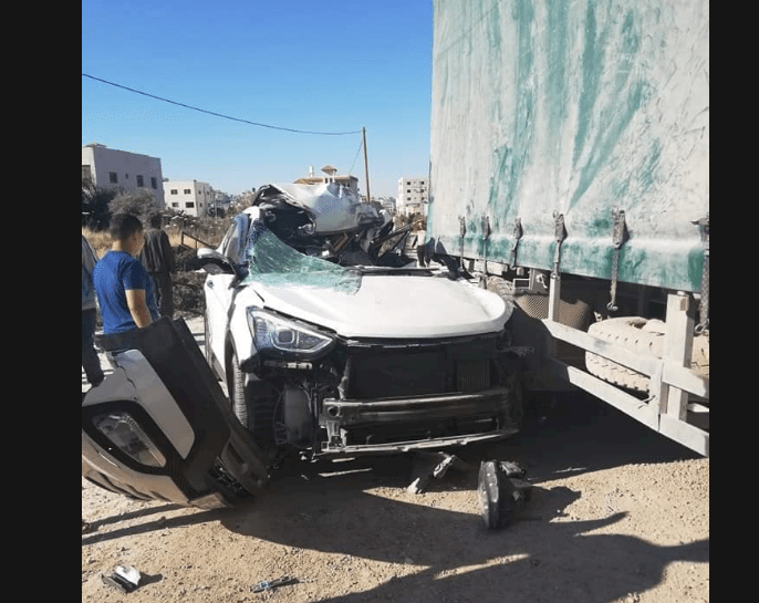 مركبات الموت..وفاة طفل بحادث سير بطولكرم اثناء قيادته لمركبة والده