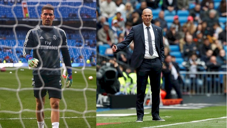 زيدان يحضر ابنه لمشروع الحارس النجم في ريال مدريد