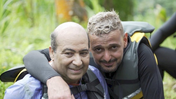 فيديو: طارق الشناوي كاد يفقد حياته مع رامز جلال!