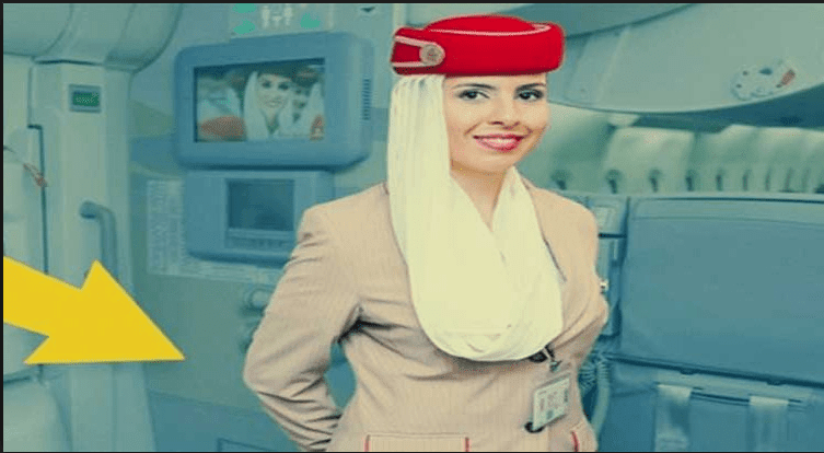 لماذا تستقبل المضيفات المسافرين وأيديهنّ خلف ظهورهنّ!