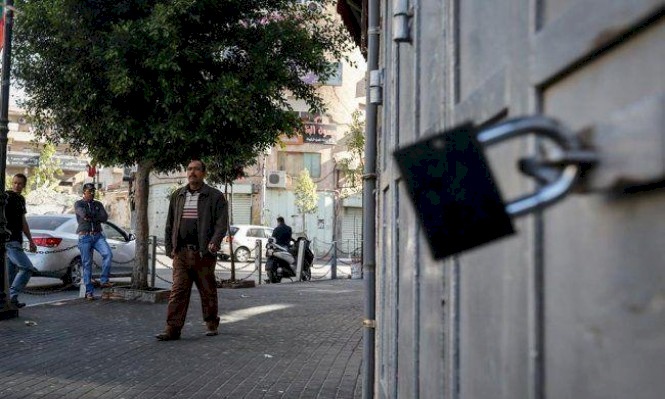 إضراب شامل في الأراضي الفلسطينية في 25 من الشهر  الجاري