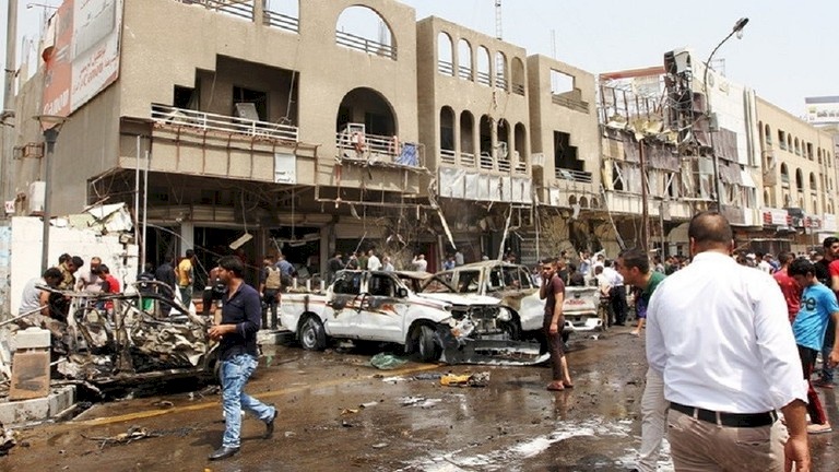 قتلى وجرحى بانفجار في منطقة البلديات وسط بغداد