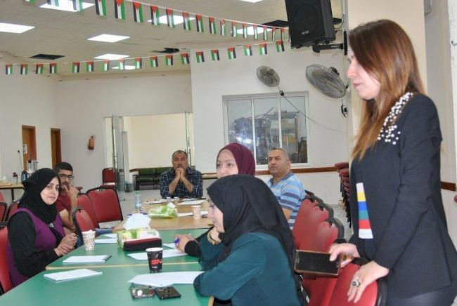 دورات تدريبية في بلدية سلفيت لقطاعي الشباب والنساء في المناطق الستة التي يضمها مشروع الاتحاد الأوروبي (التشبيك)