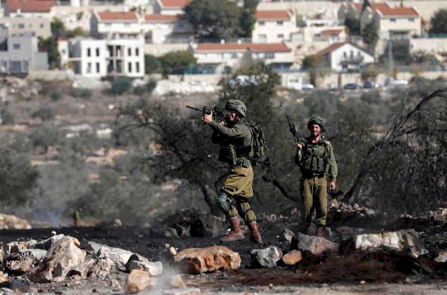 إصابات بقمع الاحتلال لمسيرات سلمية بنابلس