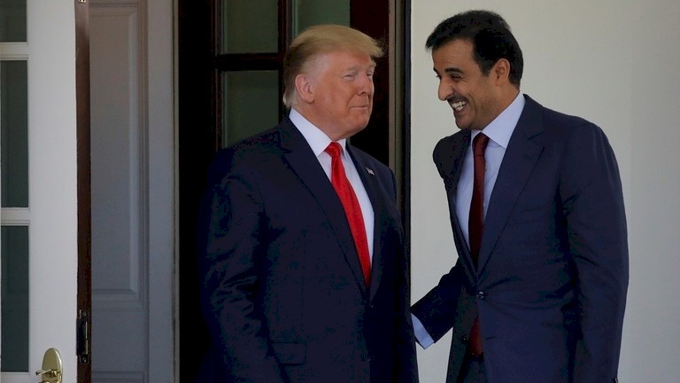 أمير قطر يختتم زيارته للولايات المتحدة