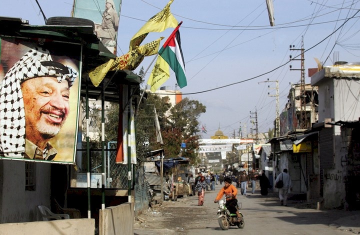 تظاهرات وإضرابات في المخيمات الفلسطينية بلبنان