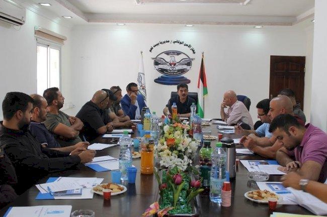 مركز "حريات " ينفذ ثلاثة لقاءات تدريبية مع ضباط جهاز الأمن الوقائي