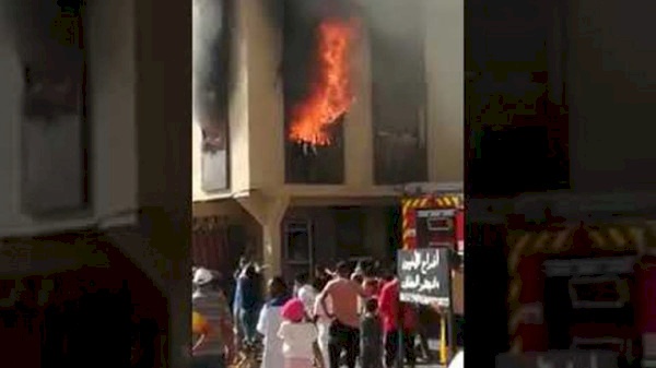 طفلة تحترق أمام أعين الناس في المغرب