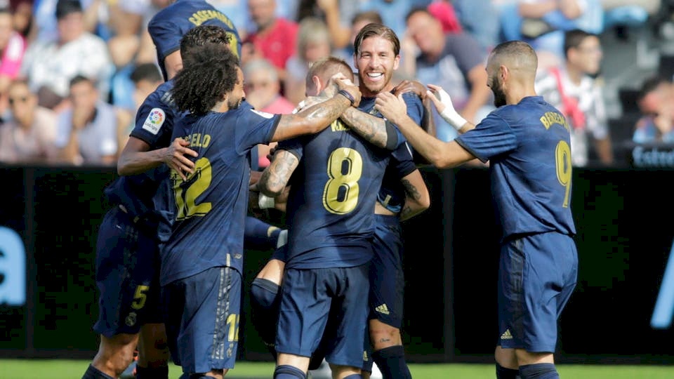 ريال مدريد"المنقوص" يتجاوز سلتا فيغو بثلاثية في أولى مبارياته الدورية