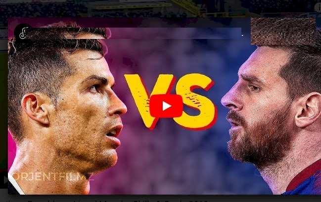 فيديو جديد يقارن بين رونالدو وميسي 