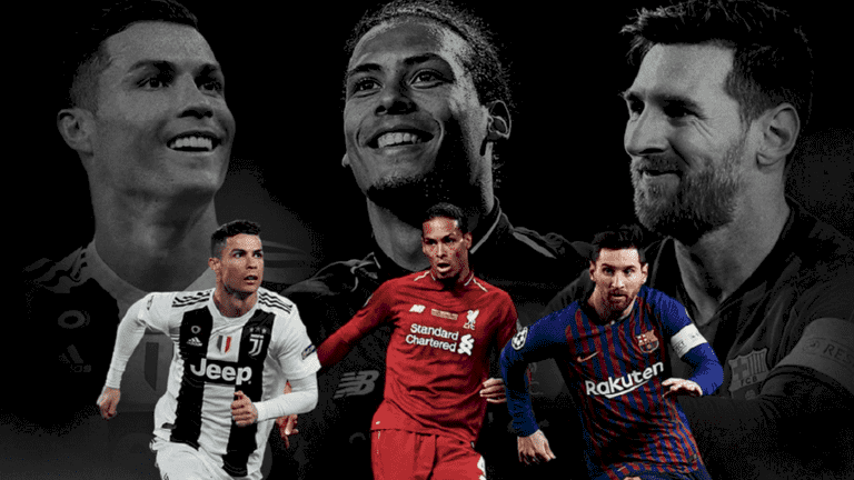 فان دايك ينافس ميسي ورونالدو على عرش أفضل لاعب في أوروبا