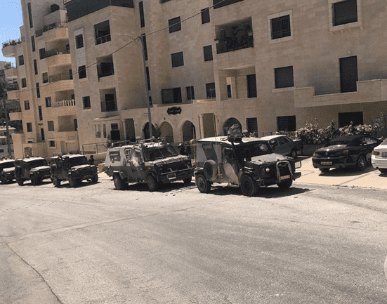مواجهات واصابات خلال اقتحام بطن الهوى في رام الله