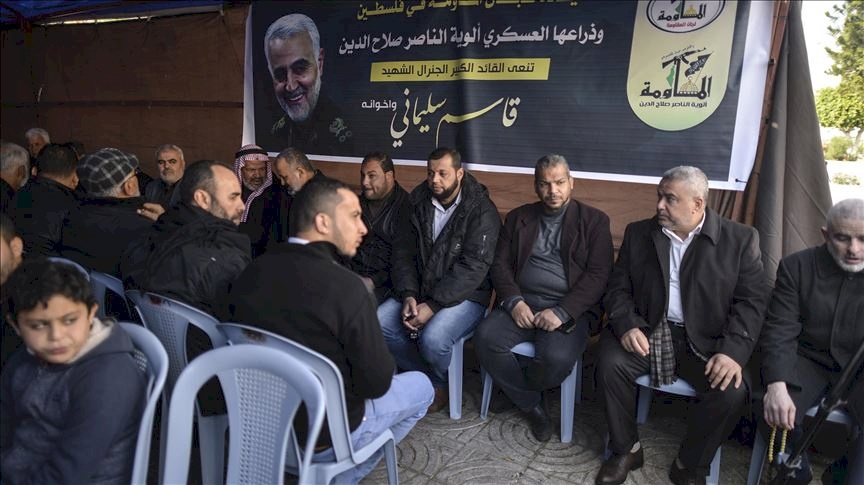 استطلاع صدى: رفض فلسطيني لفتح بيت عزاء لسليماني بغزة