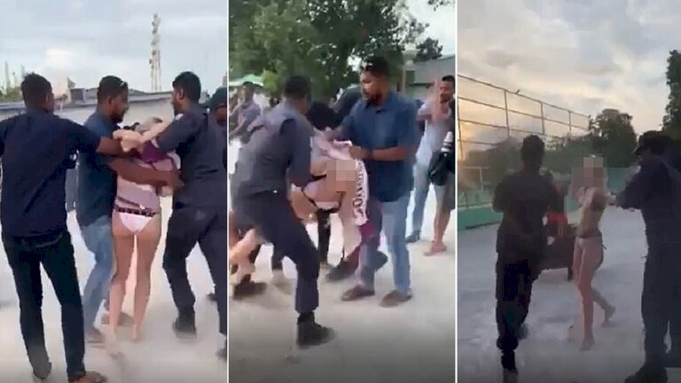 اعتقال سائحة في المالديف لارتدائها "البكيني"!
