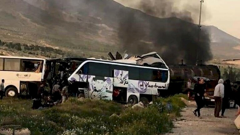 سوريا: مصرع 30 شخصاً بحادث سير قرب دمشق