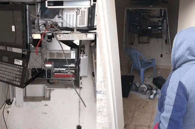 الشرطة لـ صدى: سرقة صراف آلي لأحد البنوك في سلفيت