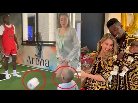 ليتها لم تفعل.. زوجة بوغبا تقوم بتحدي المناديل الورقية"فيديو"