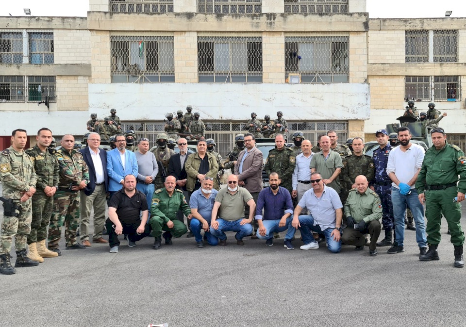 اللواء النتشة ووفد من المؤتمر الوطني الشعبي للقدس يتفقدون منطقة جنوب شرق العاصمة