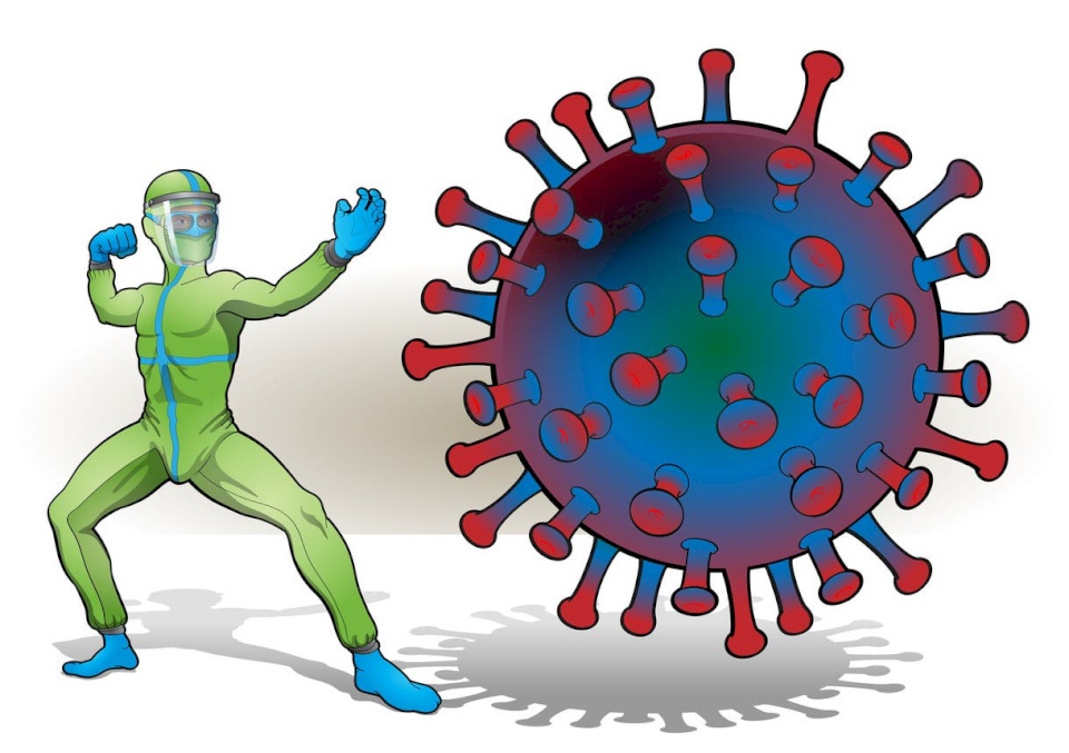 جديد العلماء: جسم مضاد يضرب "تاج" الفيروس ويهزمه