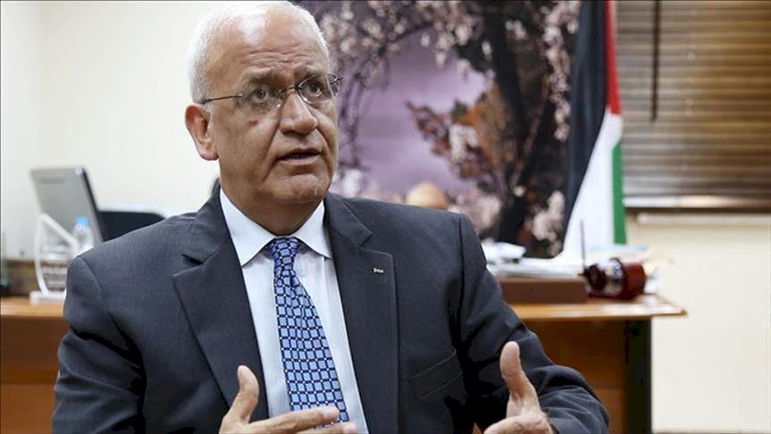 عريقات : مواجهة خطة الضم تتم باستعادة الوحدة الوطنية