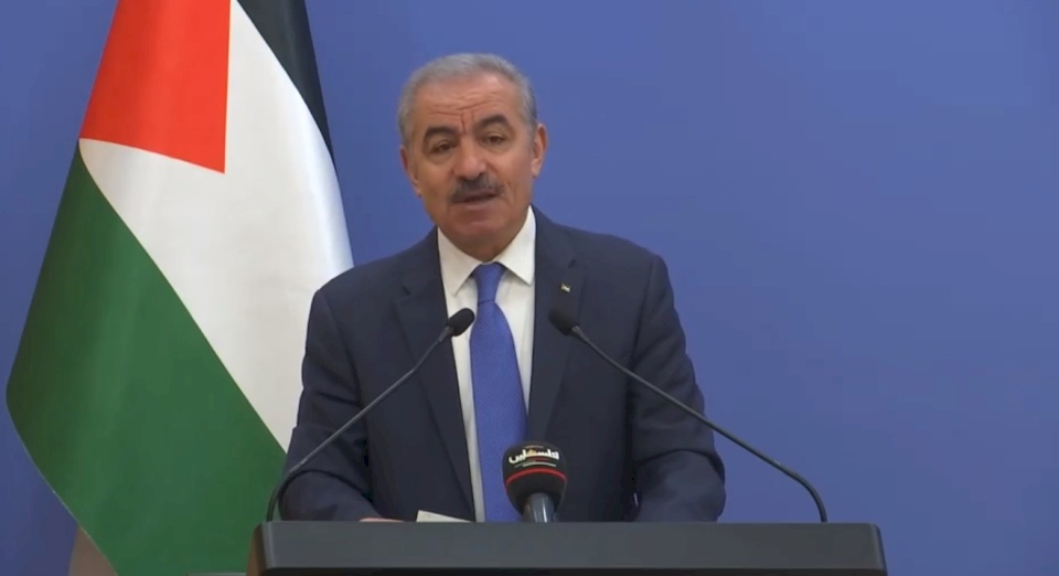 اشتية يتحدث عن الفيروس والوضع الاقتصادي في فلسطين"فيديو"