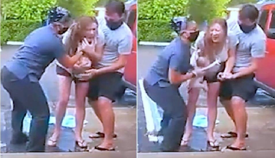 فيديو: ولادة طفل من أم منتصبة على قدميها في الشارع العام