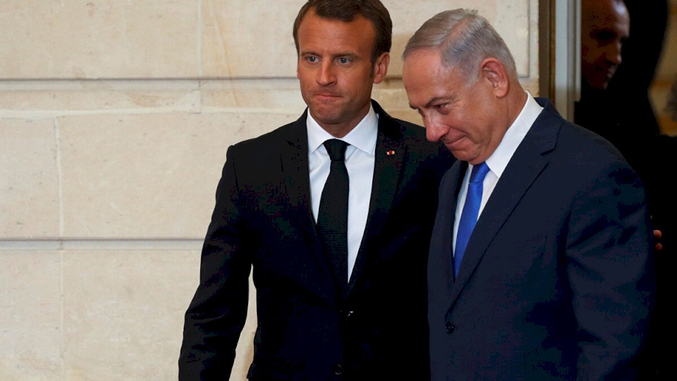 ماكرون لنتنياهو: عليك التراجع عن قرار الضم