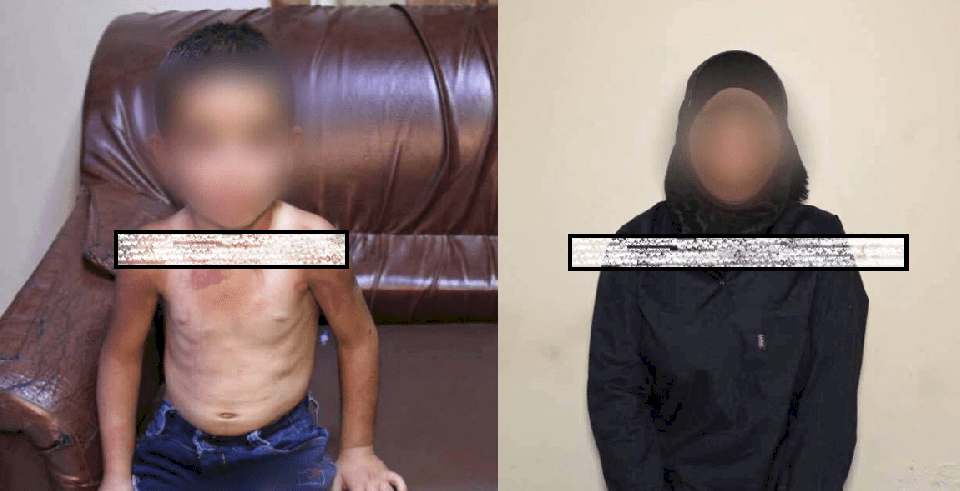 صور: أم تتخلى عن قلبها وتعذب طفلها بشكل مُروع