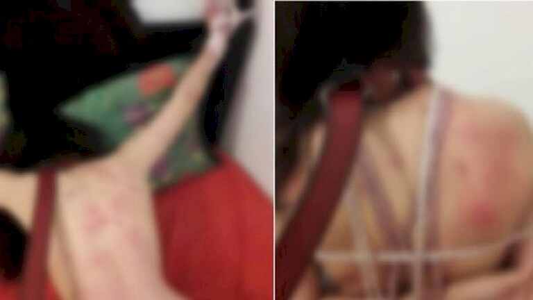 فيديو مروع من المغرب لشخص اعتدى على سيدة وصورها عارية ومكبلة