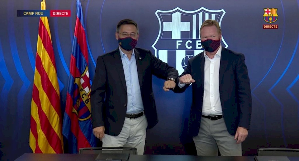 برشلونة يقدم مدربه الجديد أمام الإعلام بشكل رسمي