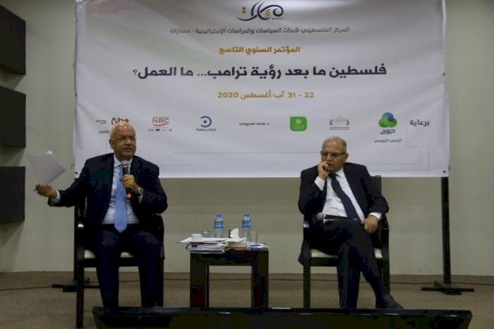 عريقات: رؤية ترامب مشروع لتدمير السلطة الفلسطينية والتطبيع جزء منها