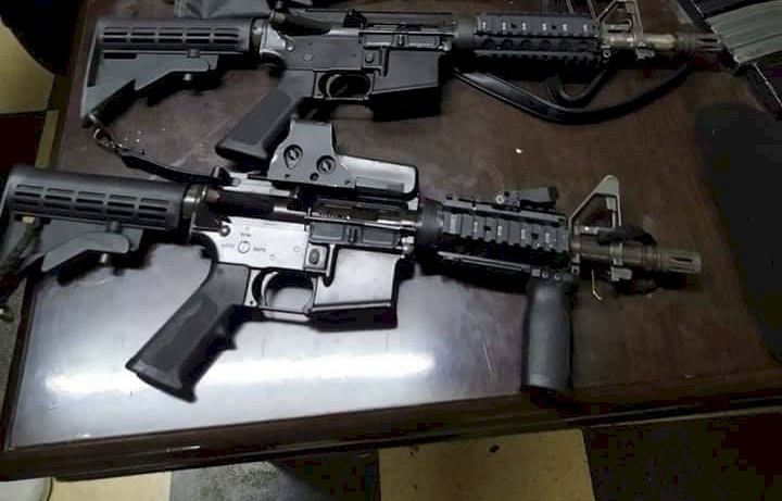 صورة- ضبط 5 قطع M-16 في الخليل