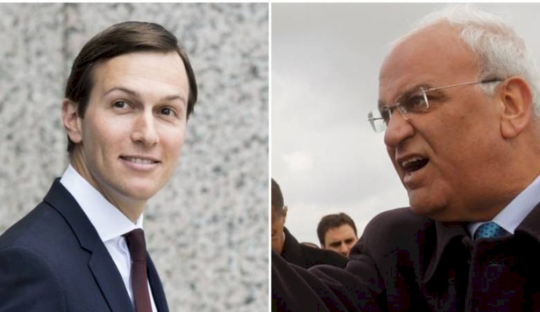 عريقات يرد على كوشنر 