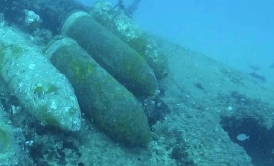 اكتشاف كنز عسكري بعمق بحر غزة