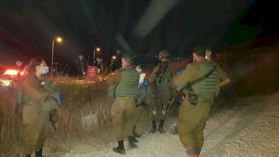 طولكرم- الاحتلال يطلق النار على 3 شبان ومصيرهم مجهول