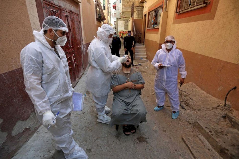 غزة: 58 إصابة جديدة بكورونا و45 حالة شفاء