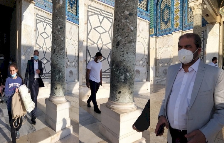 إماراتيون "يقتحمون" الأقصى بحماية الشرطة الإسرائيلية