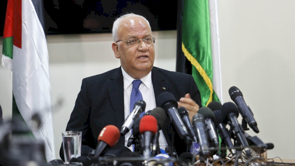 الرئاسة تتابع تطورات الوضع الصحي لعريقات