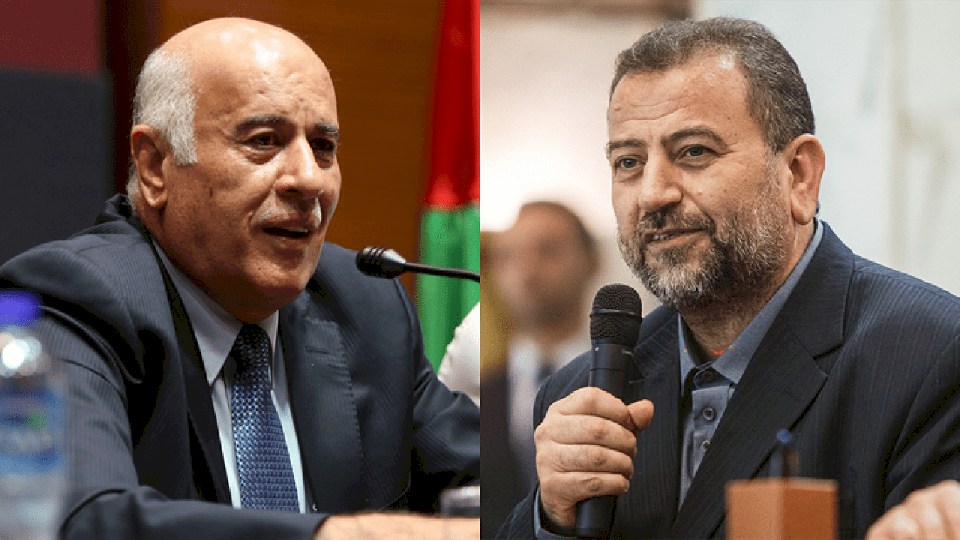 الرجوب والعاروري: الحوارات إيجابية وماضون لإتمام المصالحة