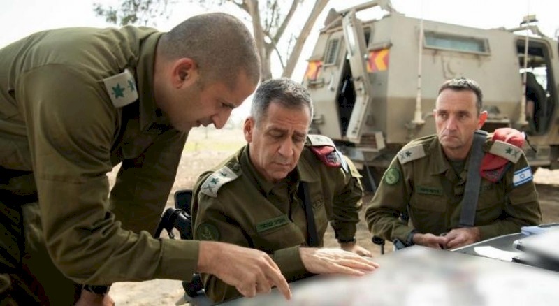 رئيس أركان الجيش الإسرائيلي يجري زيارة أمنية الى غلاف غزة