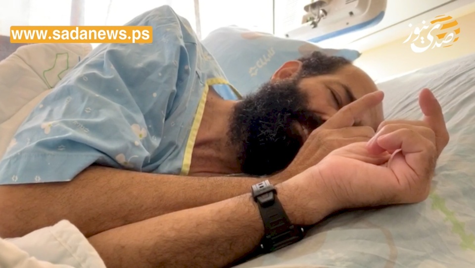 فيديو خاص: الاسير ماهر الاخرس المضرب لليوم 101 ينطق الشهادتين صباح اليوم ووضعه خطير جدا