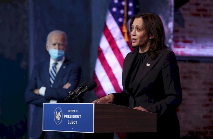 نائبة بايدن: هكذا سنتعامل مع الفلسطينيين