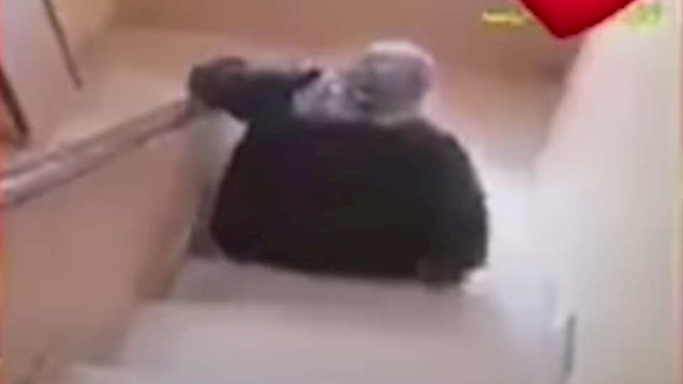 فيديو: شاب يُذل والدته القعيدة لارضاء زوجته