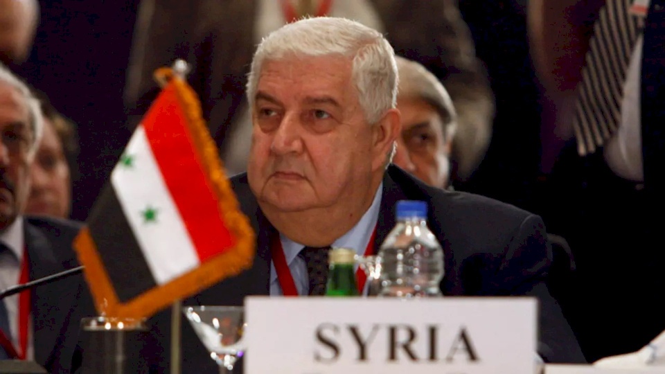 أول دولة عربية تعزي سوريا بوفاة وزير خارجيتها