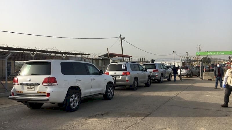 رؤساء بعثات دول الاتحاد الأوروبي يصلون قطاع غزة