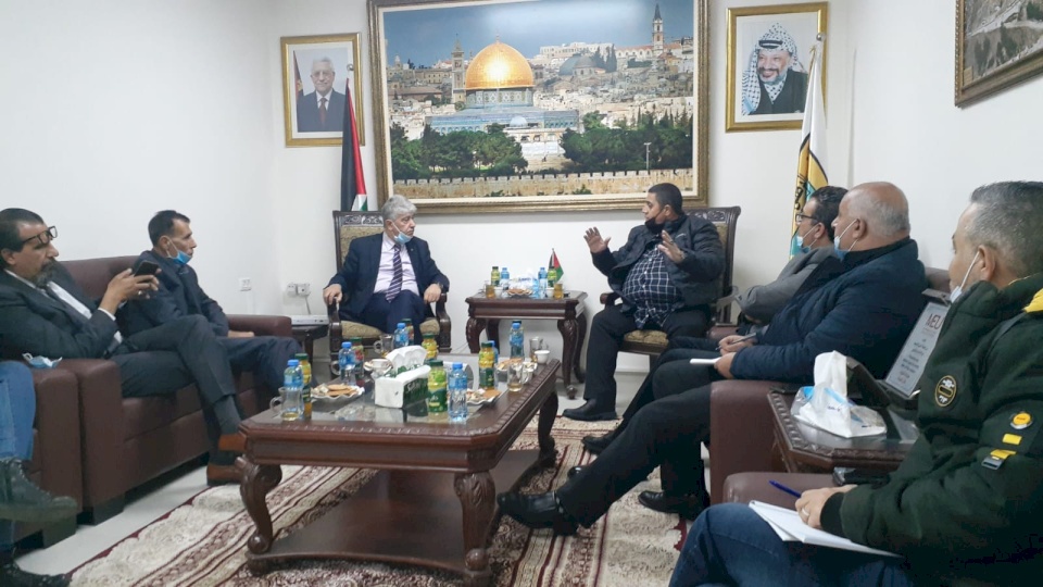 مجدلاني والنتشة يبحثان التعاون المشترك بين " التنمية الاجتماعية " والمؤتمر الوطني الشعبي للقدس