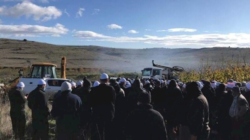 صور: إصابات واعتقالات بقمع تظاهرة لأهالي الجولان المحتل