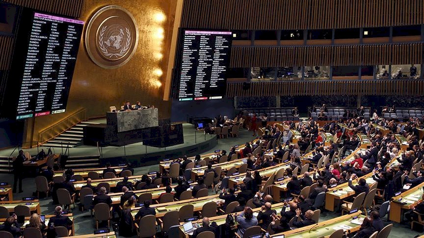 الجمعية العامة للأمم المتحدة تصوت على حق شعبنا بتقرير المصير